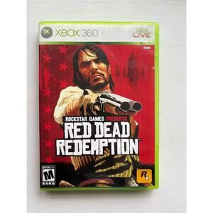 Red Dead Redemption (Xbox 360) Complete w/ Manual/ Tested 🔥🔥
